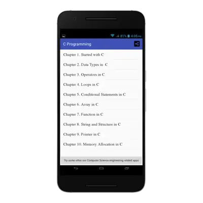 C Programming android App screenshot 9