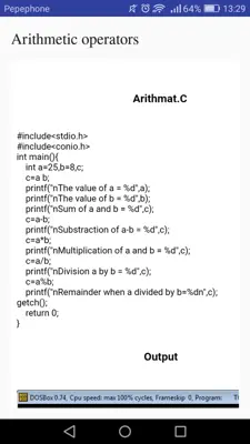 C Programming android App screenshot 3